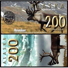 Alaska 200 Dollar 2016 Fe Rena Fantasia