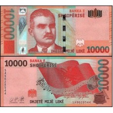 Albânia P-81a Fe 10.000 Lekë 2019/2021 Aleksander Drenova