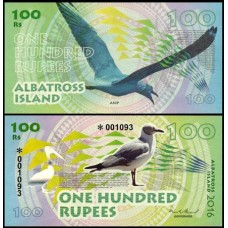 Albatross Island 100 Rupees 2016 Fe Fantasia