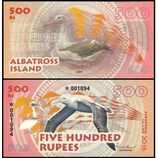 Albatross Island 500 Rupees 2016 Fe Fantasia