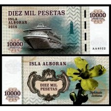 Alboran 10.000 Pesetas 2014 Fe Fantasia