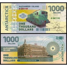 Alexander I Island 1.000 Dollars 2017 Fe Fantasia