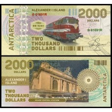 Alexander I Island 2.000 Dollars 2017 Fe Fantasia