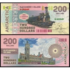 Alexander I Island 200 Dollars 2017 Fe Fantasia