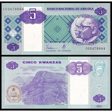 Angola P-144a Fe 5 Kwanzas 1999