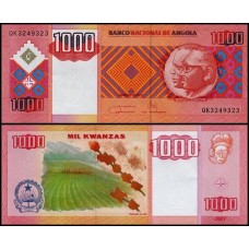 Angola P-150b Fe 1.000 Kwanzas 2011 Angola P-150b Fe 1.000 Kwanzas 2011