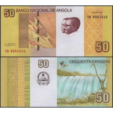 Angola P-152a Fe 50 Kwanzas 2012 Angola P-152a Fe 50 Kwanzas 2012