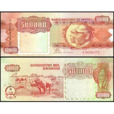 Angola P-134 Fe 500.000 Kwanzas 1991 (1994)