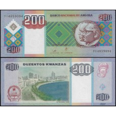 Angola P-148a Fe 200 Kwanzas 2003 Angola P-148a Fe 200 Kwanzas 2003