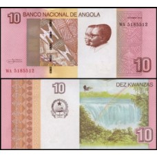 Angola P-151Ba Fe 10 Kwanzas 2012 Angola P-151Ba Fe 10 Kwanzas 2012
