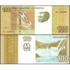 Angola P-153a Fe 100 Kwanzas 2012 Angola P-153a Fe 100 Kwanzas 2012