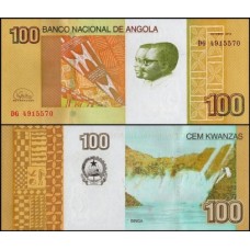 Angola P-153b Fe 100 Kwanzas 2012/2017 Angola P-153b Fe 100 Kwanzas 2012/2017