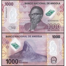 Angola P-162a Fe 1.000 Kwanzas 2020 Polímero Angola P-162a Fe 1.000 Kwanzas 2020 Polímero