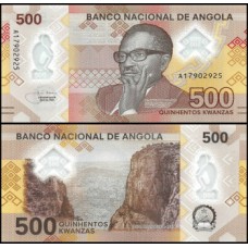 Angola P-161a Fe 500 Kwanzas 2020 Polímero Angola P-161a Fe 500 Kwanzas 2020 Polímero