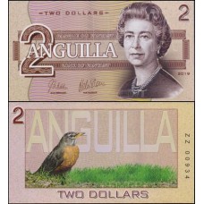 Anguilla 2 Dollars 2019 Fe Fantasia Rainha ♛