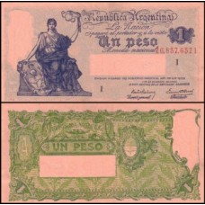 Argentina P-251a Fe 1 Peso ND (1935)