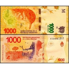 Argentina P-366d.1 Fe 1.000 Pesos ND (2019)
