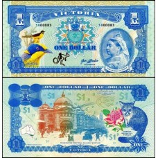 Austrália 1 Dollar 2018 Fe Rainha Victoria Fantasia