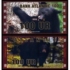 Bank Atlantic Ursos 100 Ur 2016 Fe Fantasia