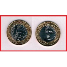 Brasil 1 Real 2002 V-550 Fc