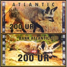 Bank Atlantic Raposas 200 Ur 2016 Fe Fantasia