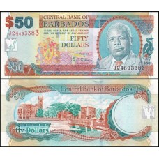 Barbados P-70a Fe 50 Dollars 2007 Barbados P-70a Fe 50 Dollars 2007