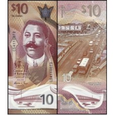 Barbados P-82 Fe 10 Dollars 2022 Charles Duncan O'Neal