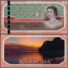 Barbuda 50 Dollars 2019 Fe Fantasia Rainha ♛