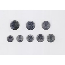 Brasil Set C/8 Moedas 1989-1992 Fc (336)