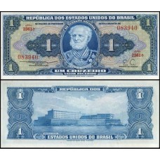 Brasil C-011 Fe 1 Cruzeiro 1955 Marquês de Tamandaré