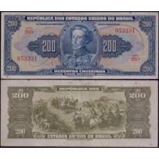 Brasil C-037 Sob 200 Cruzeiros 1943 D. Pedro I
