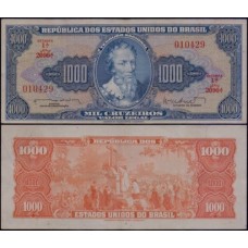 Brasil C-055 Sob 1.000 Cruzeiros 1962 Pedro Álvares Cabral