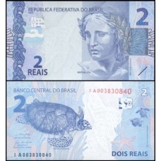 Brasil C-339 Fe 2 Reais 2021 IA Efígie da República
