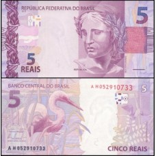 Brasil C-340 Fe 5 Reais 2013 AH Efígie da República