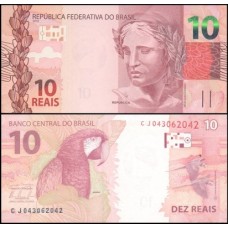 Brasil C-346 Fe 10 Reais 2014 CJ Efígie da República