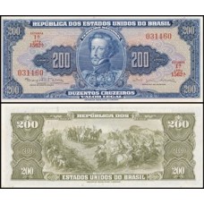 Brasil C-043 Fe 200 Cruzeiros 1964 D. Pedro I