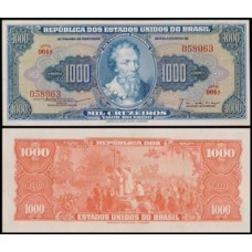 Brasil C-051 Fe 1.000 Cruzeiros 1955 Pedro Álvares Cabral