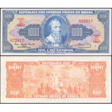 Brasil C-054 Fe 1.000 Cruzeiros 1961 Pedro Álvares Cabral