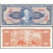 Brasil C-056 Fe 1.000 Cruzeiros 1963 Pedro Álvares Cabral
