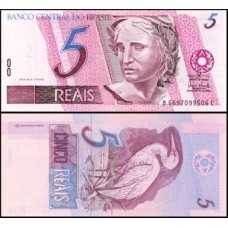 Brasil C-276 Fe 5 Reais 2006 Efígie da República