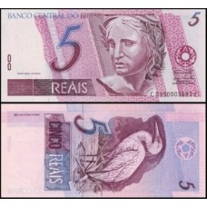 Brasil C-278 Fe 5 Reais 2009 Efígie da República
