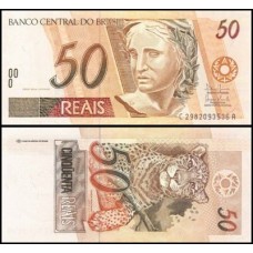 Brasil C-319 Fe 50 Reais 2003 Efígie da República