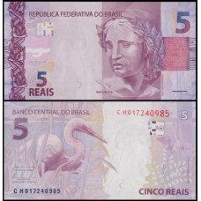 Brasil C-341 Fe 5 Reais 2015 CH Efígie da República