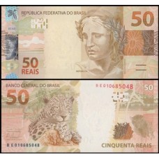 Brasil C-357 Fe 50 Reais 2011 BE Efígie da República
