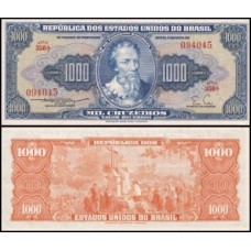 Brasil C-050 S/Fe 1.000 Cruzeiros 1955 Pedro Álvares Cabral