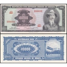 Brasil C-060 S/Fe 10.000 Cruzeiros 1966 Alberto Santos Dumont