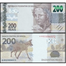 Brasil C-370 Fe 200 Reais 2020 AA Efígie da República