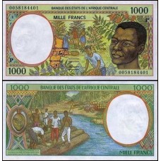 C A S Chad Chade P-602Pg Fe 1.000 Francs 2000