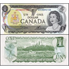 Canadá P-85c Fe 1 Dollar 1973 Rainha ♛