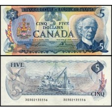 Canadá P-92a Fe 5 Dollars 1979 Sir Henri Laurier